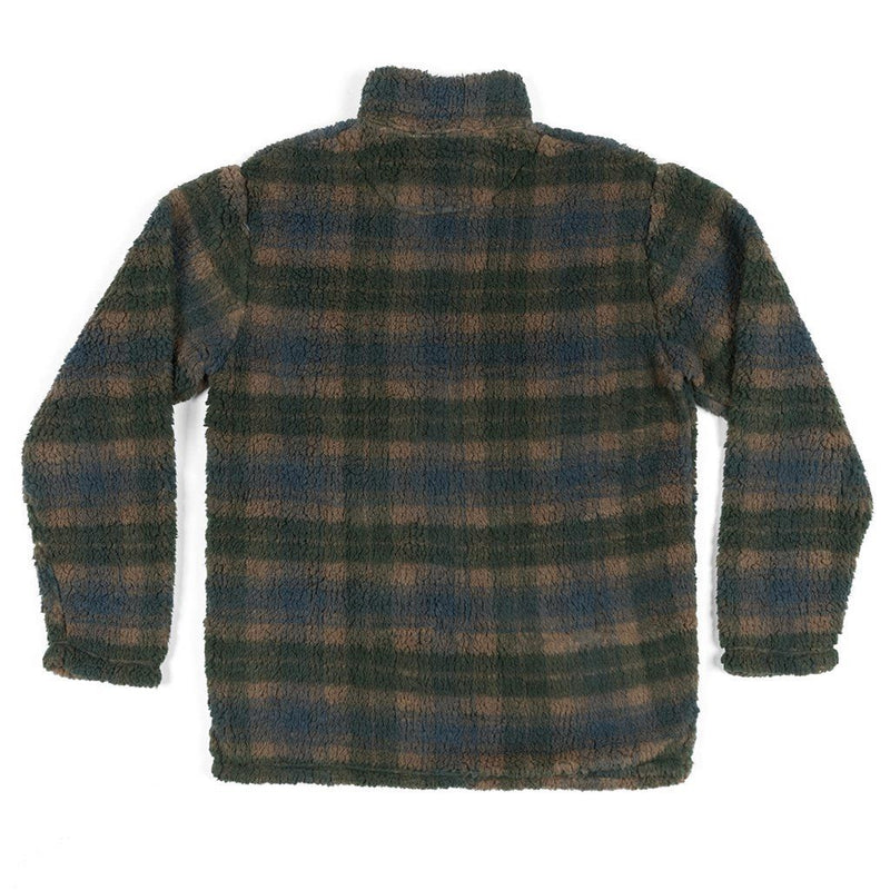 Andover Plaid Sherpa Pullover - Southern Marsh - The Sherpa Pullover Outlet