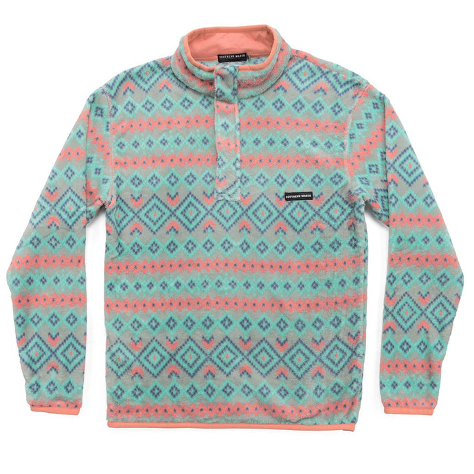 Pisgah Aztec Pullover - Southern Marsh - The Sherpa Pullover Outlet
