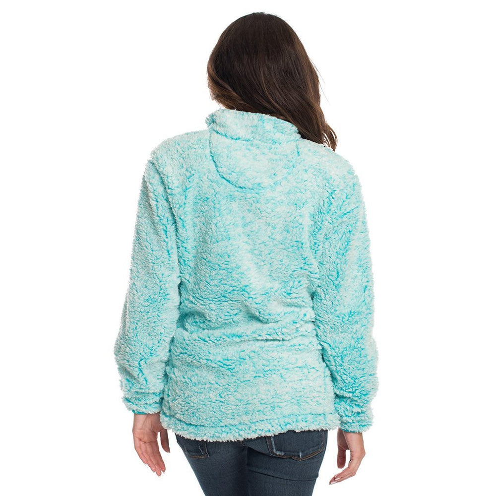 Heather sherpa pullover shop