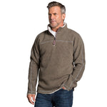 Bonded Vintage Cord 1/4 Zip Pullover - True Grit - The Sherpa Pullover Outlet