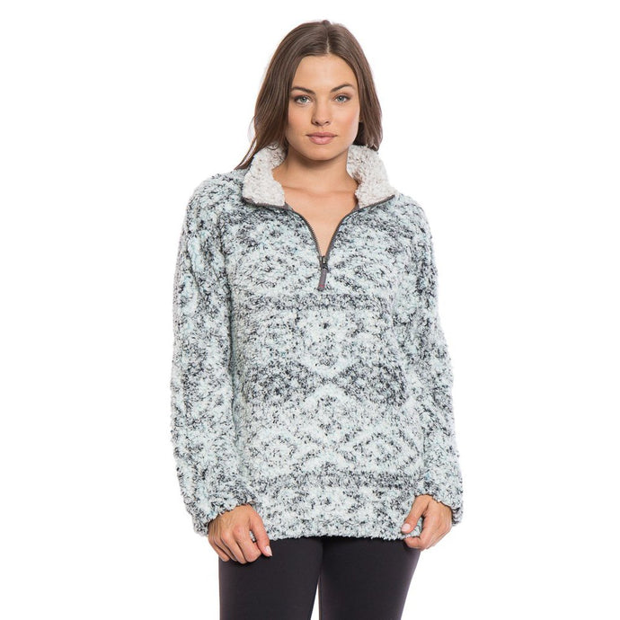 Tribal Frosty Tipped Women's Stadium Pullover - Dylan - The Sherpa Pullover Outlet