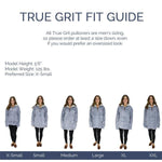The Original Frosty Tipped Pullover Jacket - True Grit - The Sherpa Pullover Outlet