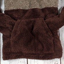 Two-Toned Kangaroo Pullover - Nordic Fleece - The Sherpa Pullover Outlet