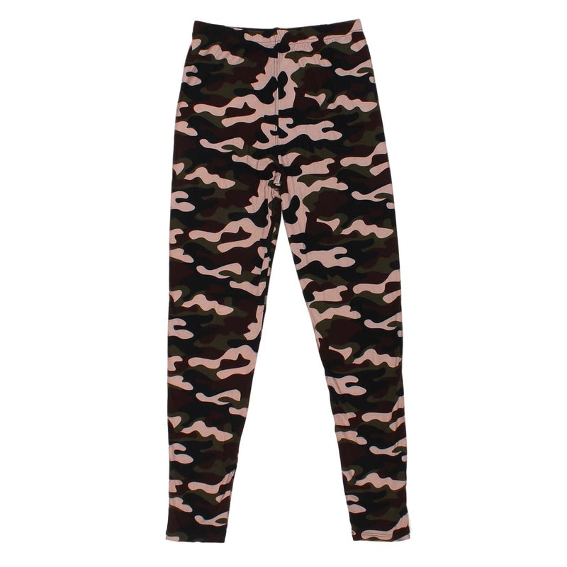 Forest Camo Leggings - Queens Designs - The Sherpa Pullover Outlet