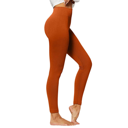 Ultra-Soft Seamless Fleece Lined Leggings - The Sherpa Pullover Company