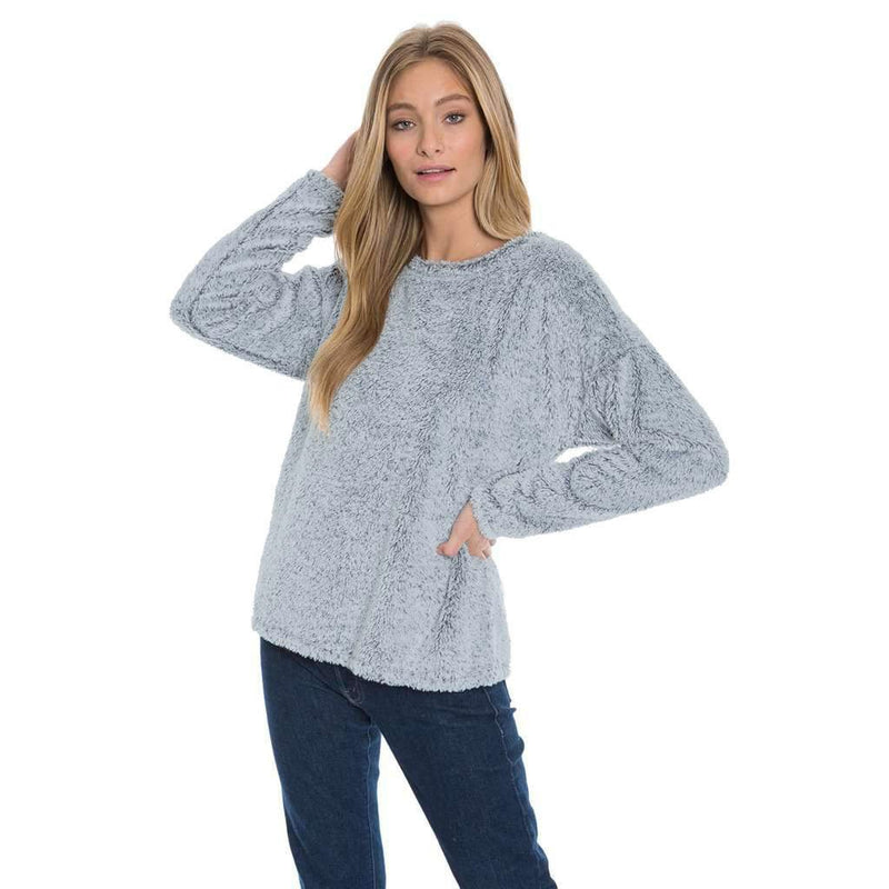 Cuddly Up Crew Shag Sherpa - Dylan - The Sherpa Pullover Outlet