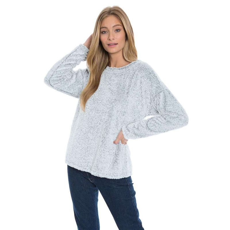 Cuddly Up Crew Shag Sherpa - Dylan - The Sherpa Pullover Outlet
