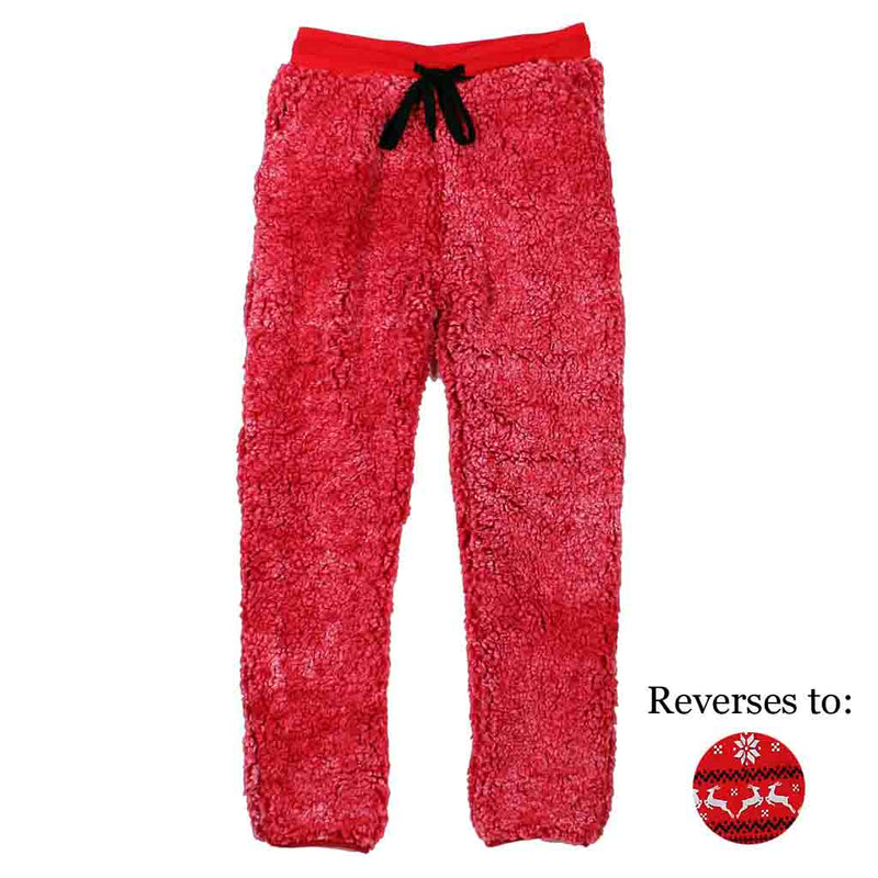 Reversible Sherpa Pants - Nordic Fleece - The Sherpa Pullover Outlet