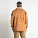 Vintage Washed Sherpa Button Jacket - True Grit - The Sherpa Pullover Outlet