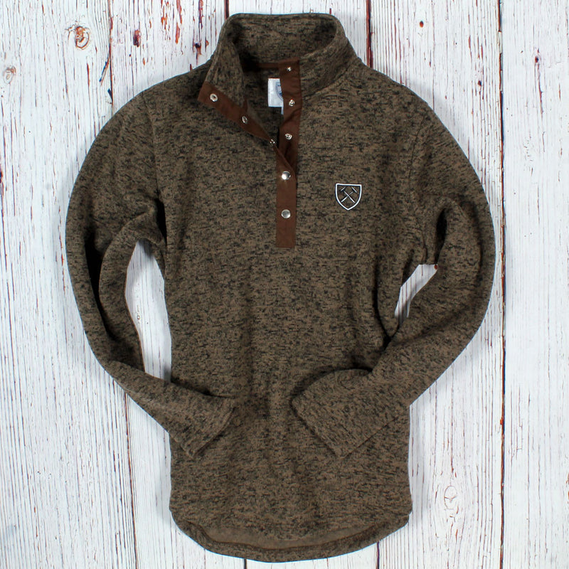 Golden Circle Fleece Pullover - Nordic Fleece - The Sherpa Pullover Outlet