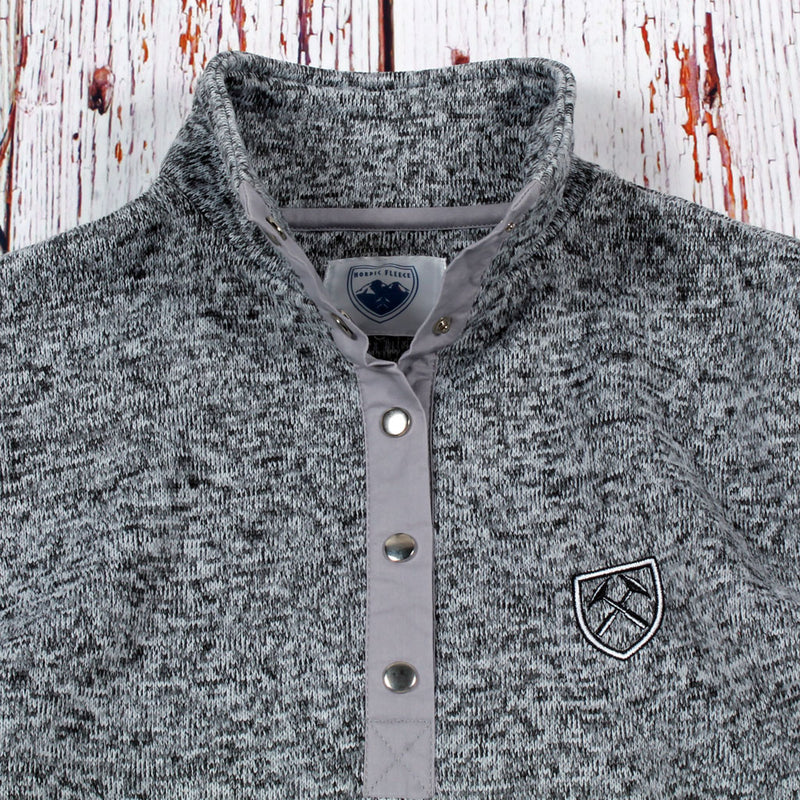 Golden Circle Fleece Pullover - Nordic Fleece - The Sherpa Pullover Outlet