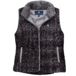 Heathered Zip Sherpa Vest - The Southern Shirt Co. - The Sherpa Pullover Outlet