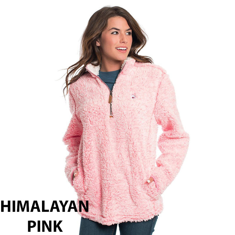 Heather Sherpa Pullover with Pockets - The Southern Shirt Co. - The Sherpa Pullover Outlet