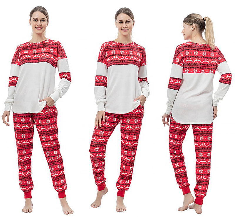 Reindeer Christmas Joggers by Nordic Fleece - Nordic Fleece - The Sherpa Pullover Outlet