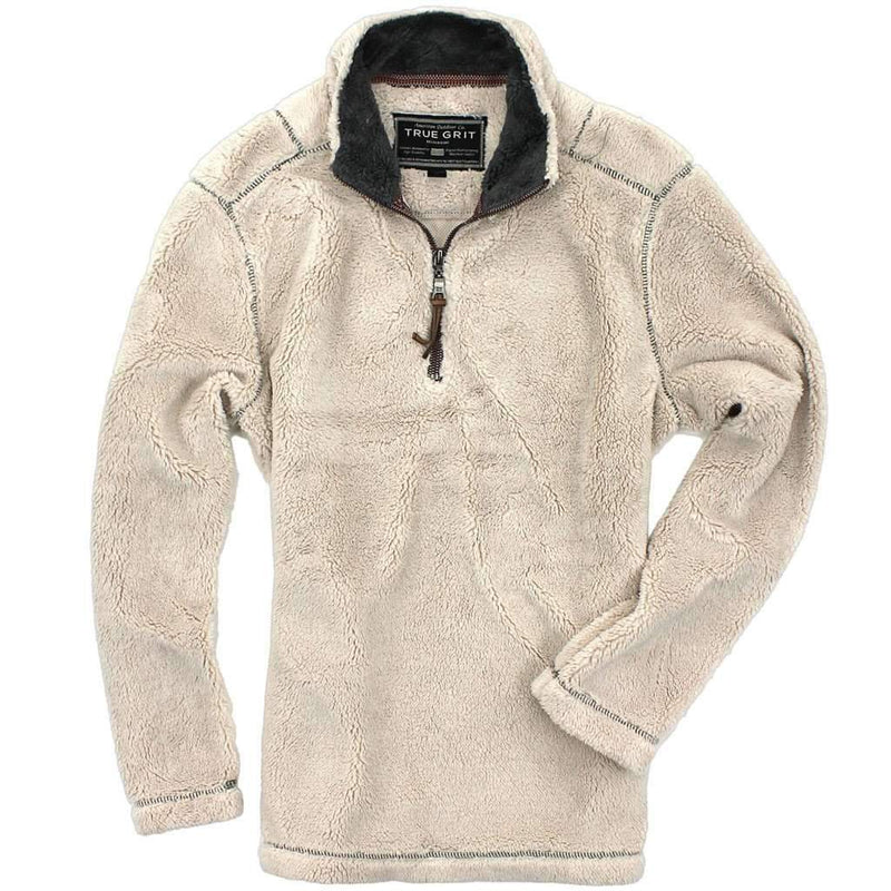 Pebble Pile Pullover - True Grit - The Sherpa Pullover Outlet