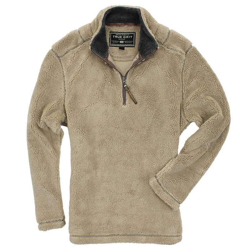 Pebble Pile Pullover - True Grit - The Sherpa Pullover Outlet