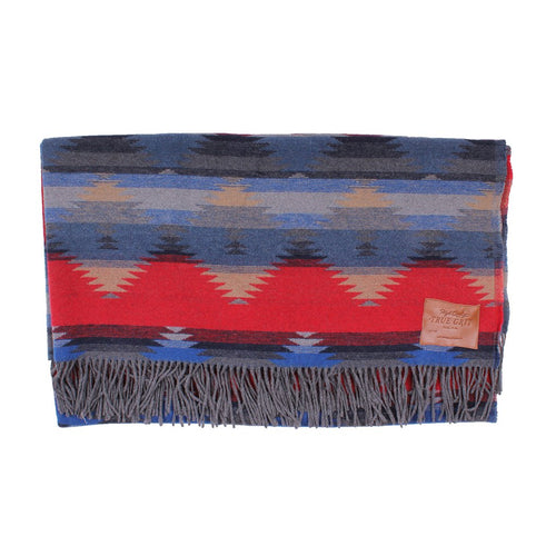Mesa Fringe Blanket - True Grit - The Sherpa Pullover Outlet