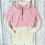 Two-Toned Kangaroo Pullover - Nordic Fleece - The Sherpa Pullover Outlet