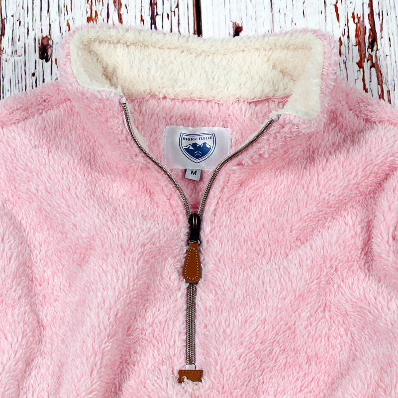 Two-Toned Kangaroo Pullover - Nordic Fleece - The Sherpa Pullover Outlet