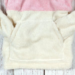 Two-Toned Kangaroo Pullover - Nordic Fleece - The Sherpa Pullover Outlet