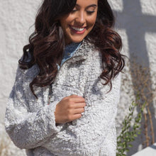 Frosty Tipped Women's Stadium Pullover - Dylan - The Sherpa Pullover Outlet