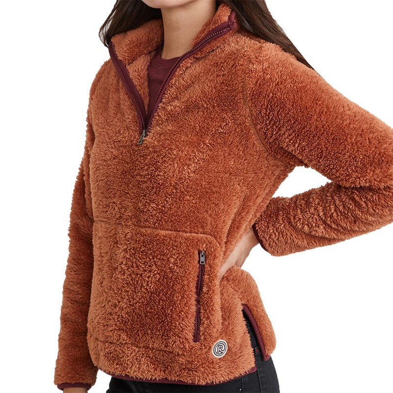 Women's Re-Spun Sherpa Corbet - Marine Layer - The Sherpa Pullover Outlet
