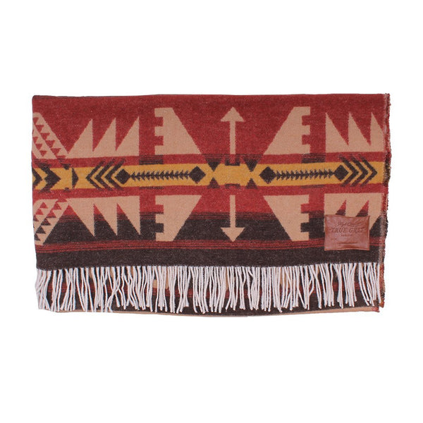 Taos Fringe Blanket - True Grit - The Sherpa Pullover Outlet