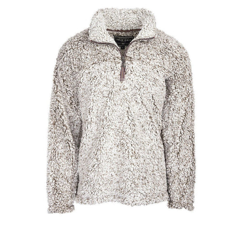 The Original Frosty Tipped Pullover Jacket - True Grit - The Sherpa Pullover Outlet