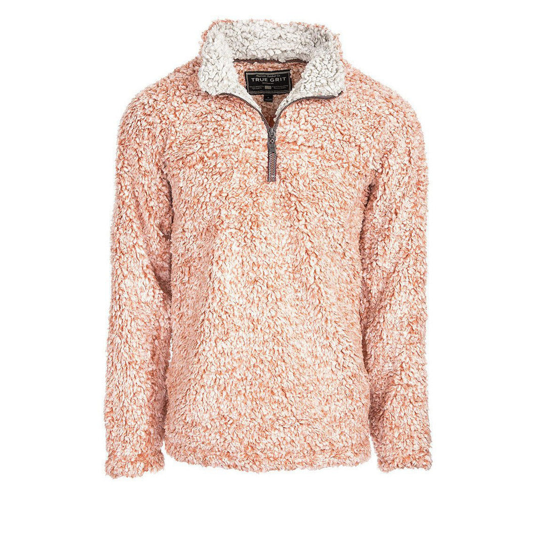 True Grit Frosty Tipped Pullover | Cozy Sherpa Jacket – The Sherpa
