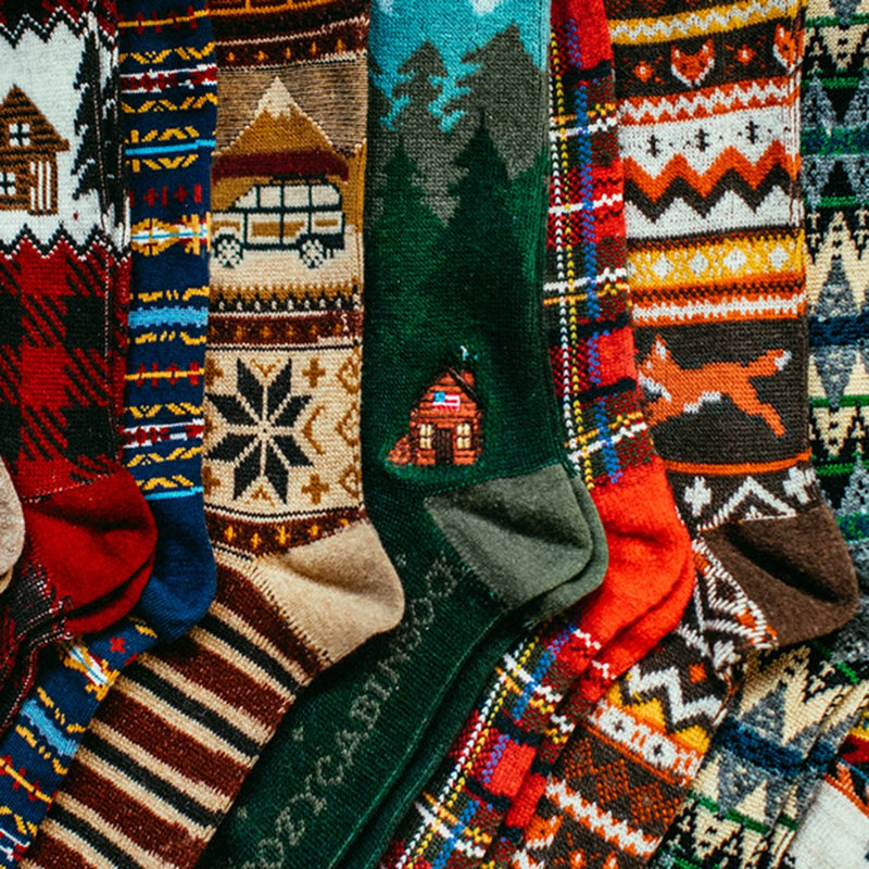 Cozy Cabin Socks by Kiel James Patrick - Kiel James Patrick - The Sherpa Pullover Outlet