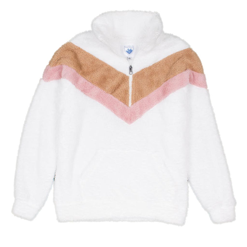 V-Panel Kangaroo Pullover - Nordic Fleece - The Sherpa Pullover Outlet