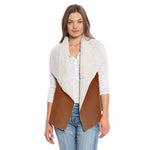 Viskan Shearling Snap Vest by Nordic Fleece - Nordic Fleece - The Sherpa Pullover Outlet