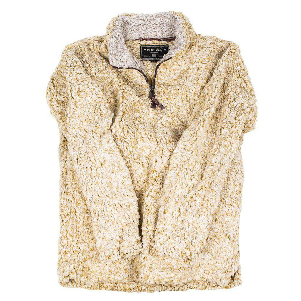 Frosty Tipped True Grit Sherpa Pullover Clothing Sherpa Outlet