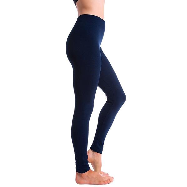 Ultra-Soft Seamless Fleece Lined Leggings in Black – The Sherpa